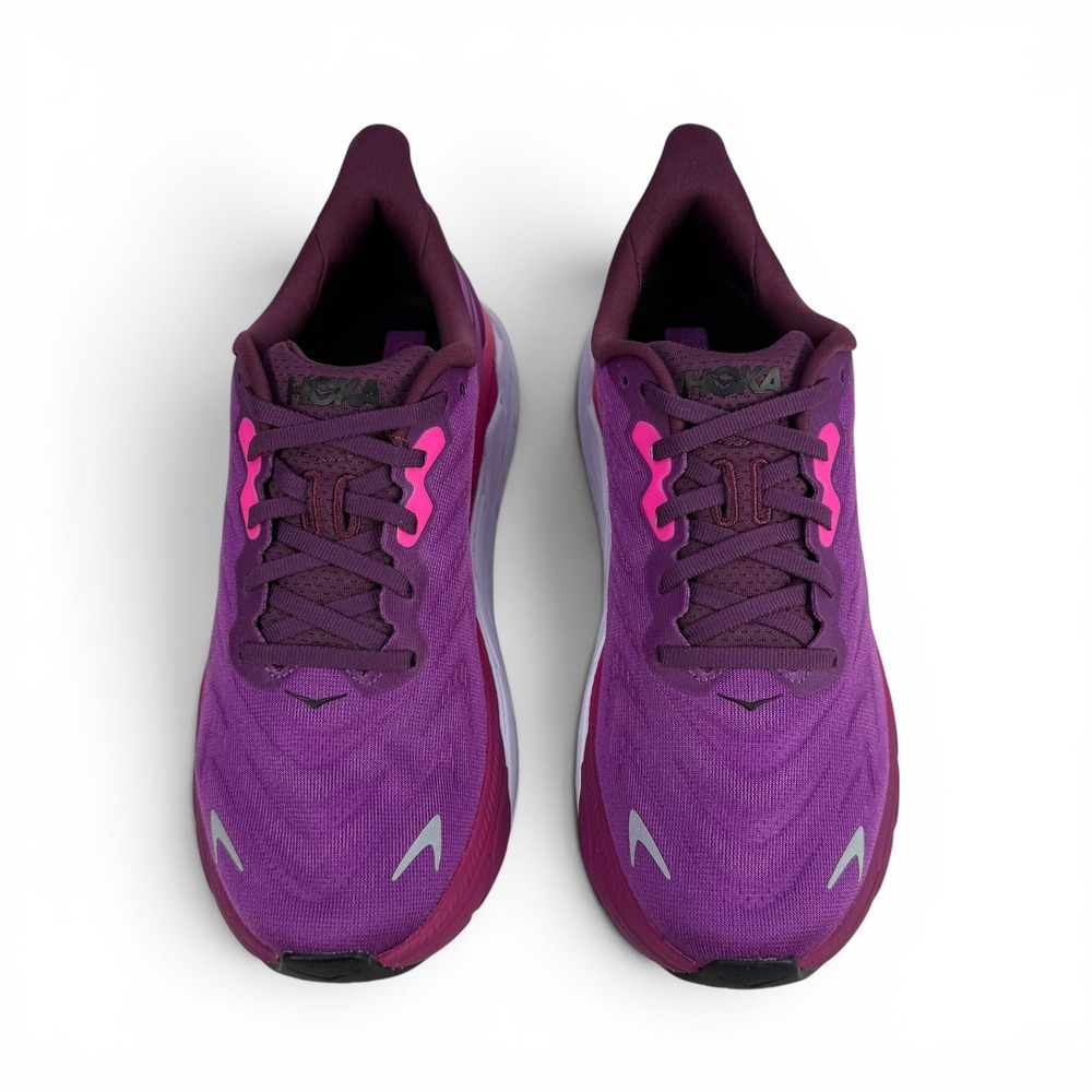 Hoka Arahi 6 Womens Running Shoes Size 8 B Grape Wine Beauty Berry 1123195 GWBY - Picture 5 of 13